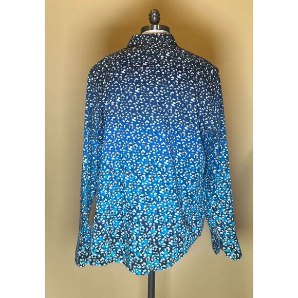 Robert Graham patterned long sleeve collared shirt - Picture 2 of 7